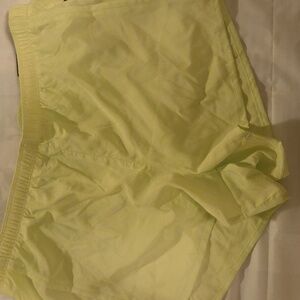 Reebok Women's Yellow Shorts